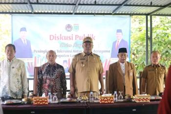 Plt Bupati Lampung tengah, I Komang Koheri Ajak Tokoh Lintas Agama Perkuat Toleransi antar umat Beragama.